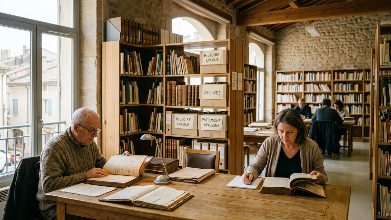 Fonds documentaire et espace de lecture publique de l'association LE PLEIN MIDI à Apt